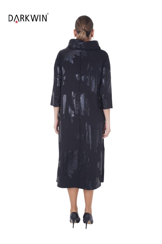 1075 CNG ELBİSE BLACK - 6