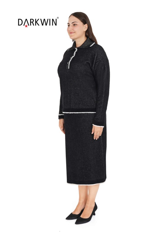 DARKWIN - 1093 DARKWIN BLUZ-ETEK SIYAH (1) DARKWIN - 1093 DARKWIN BLUZ-ETEK SIYAH (1)