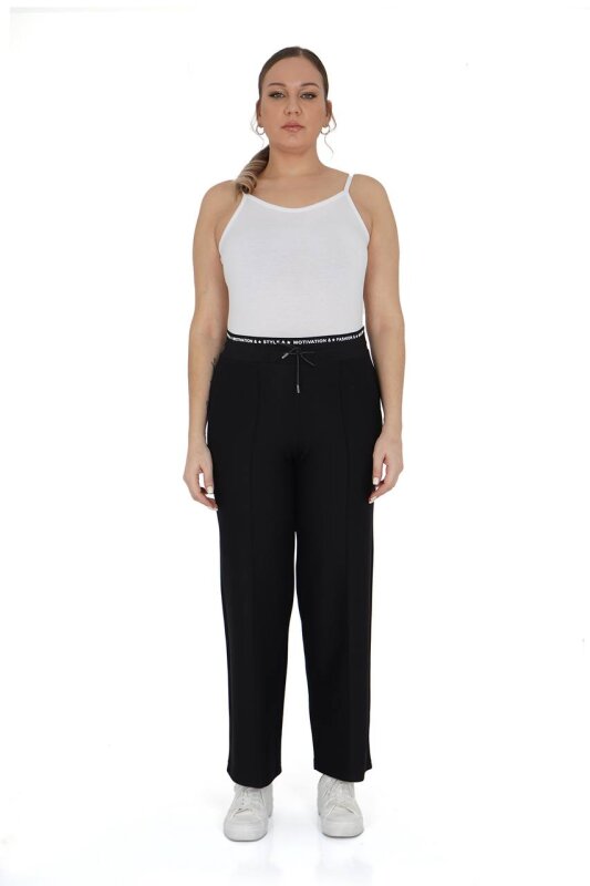 1204 MOTIVATION PANTOLON SIYAH - MOTIVATION