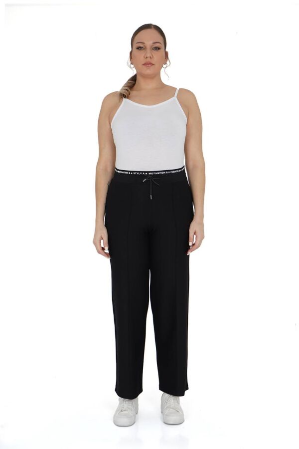 1204 MOTIVATION PANTOLON SIYAH - 1