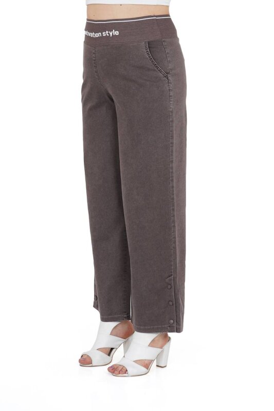 1205-1 MOTIVATION PANTOLON KAHVE - 3