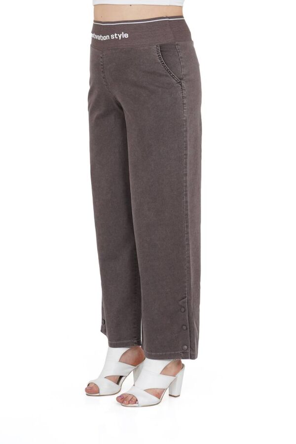 1205-1 MOTIVATION PANTOLON KAHVE - 3