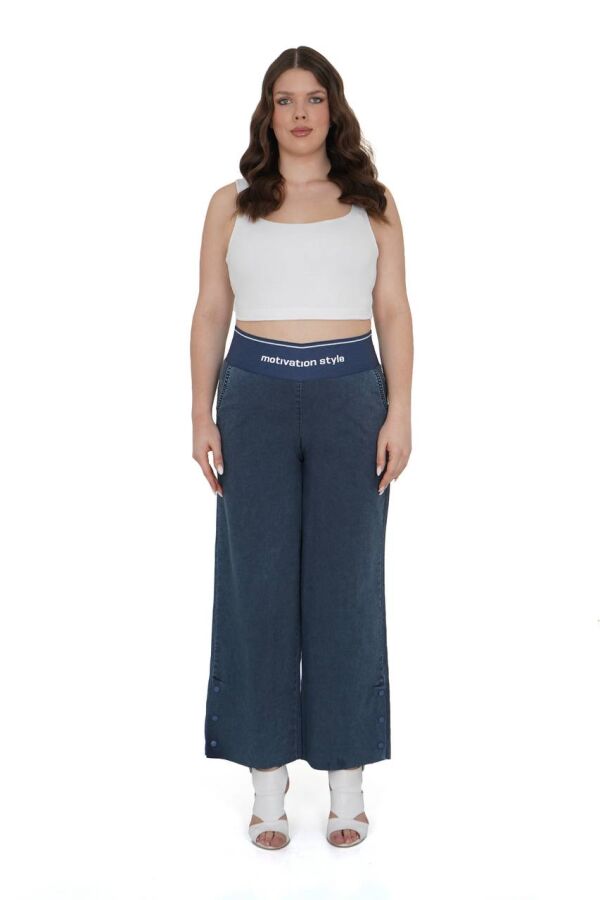 1205 MOTIVATION PANTOLON LACIVERT - 1