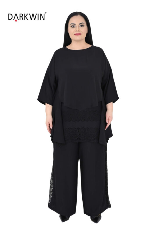 1210 DARKWIN TUNİK-PANTOLON SIYAH - DARKWIN