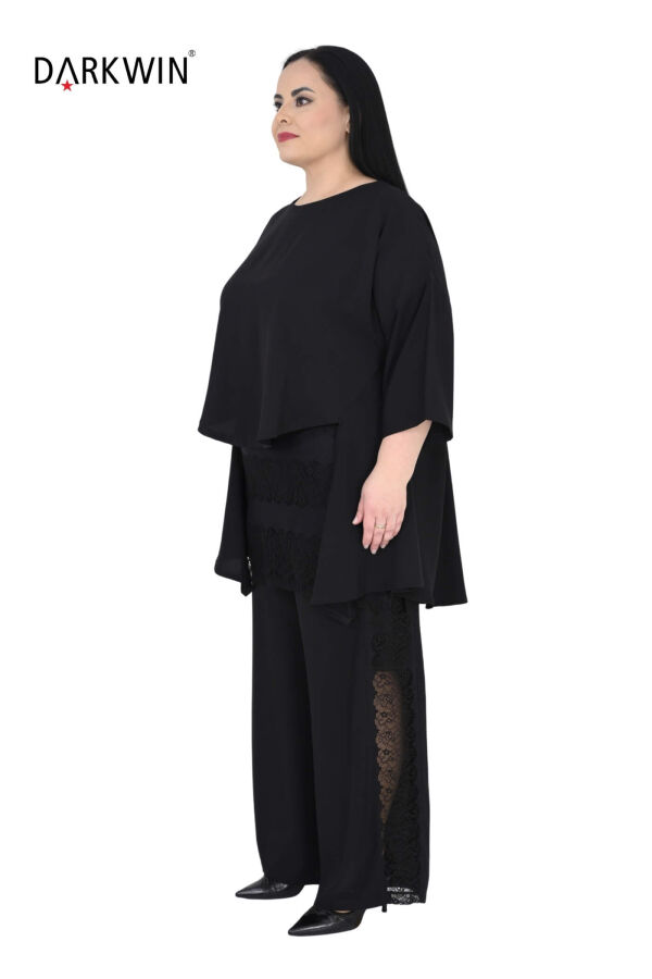 1210 DARKWIN TUNİK-PANTOLON SIYAH - 2
