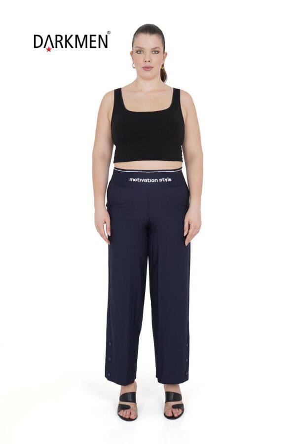 1215 MOTIVATION PANTOLON LACIVERT - 1