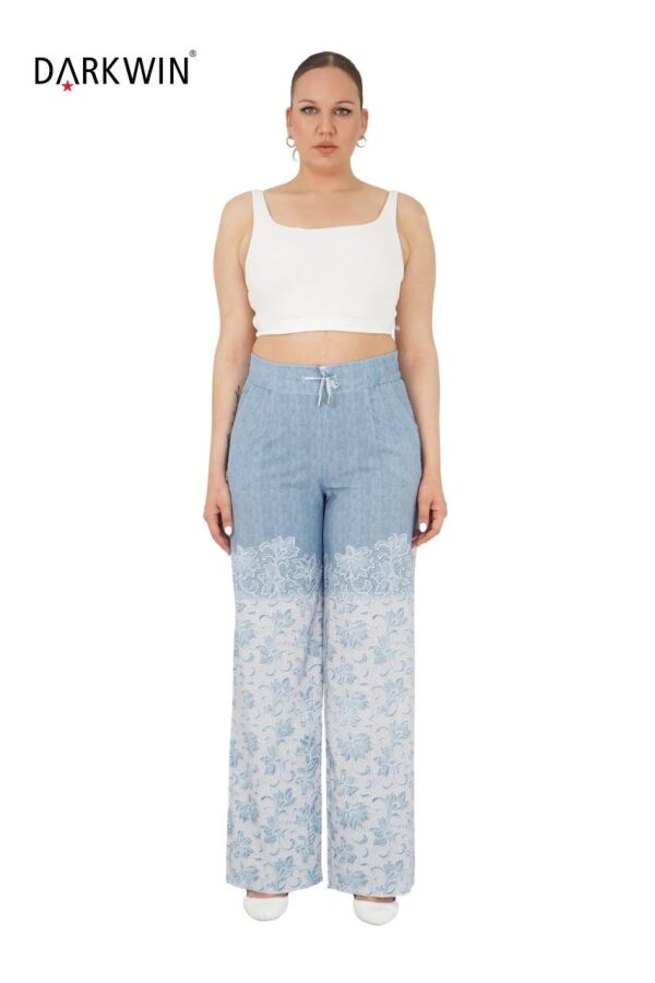 12152 ZANESSI PANTOLON MAVI - 1