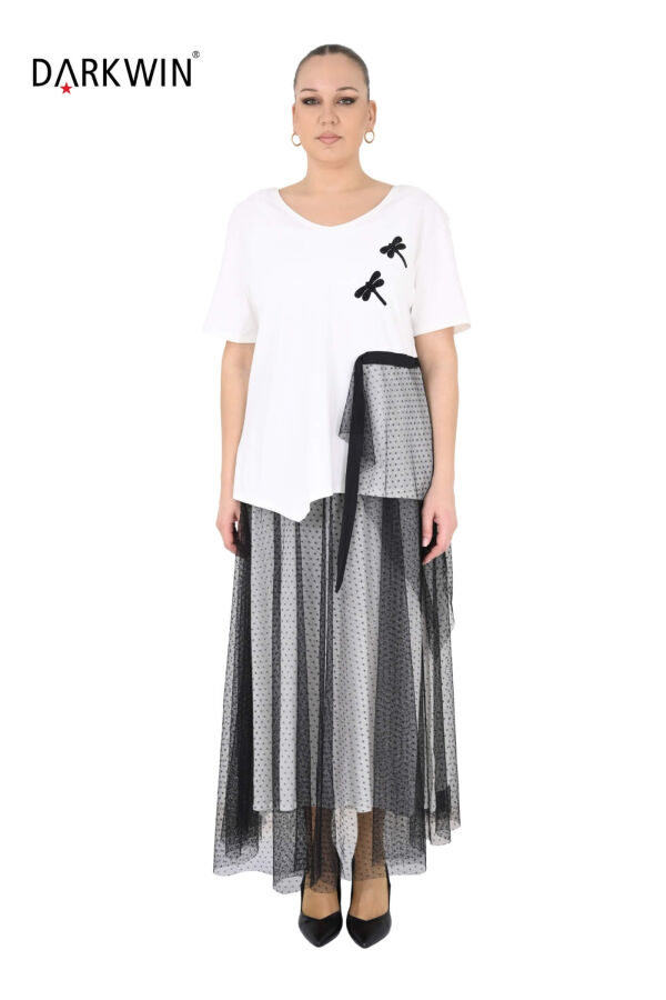 1216 DARKWIN BLUZ-ETEK EKRU - 1