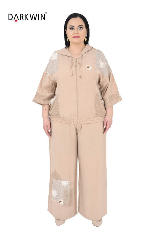 1216 DARKWIN MONT-PANTOLON BEJ - DARKWIN