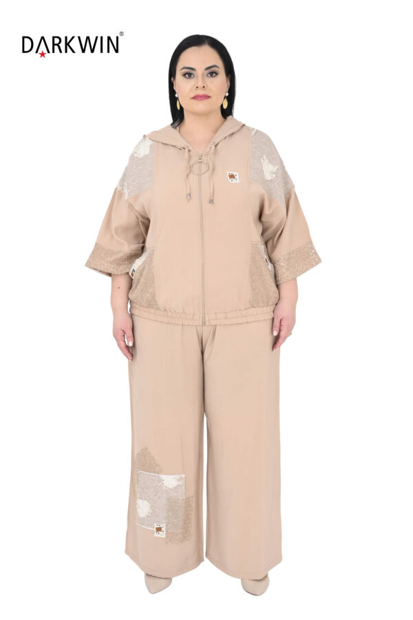 1216 DARKWIN MONT-PANTOLON BEJ - 1