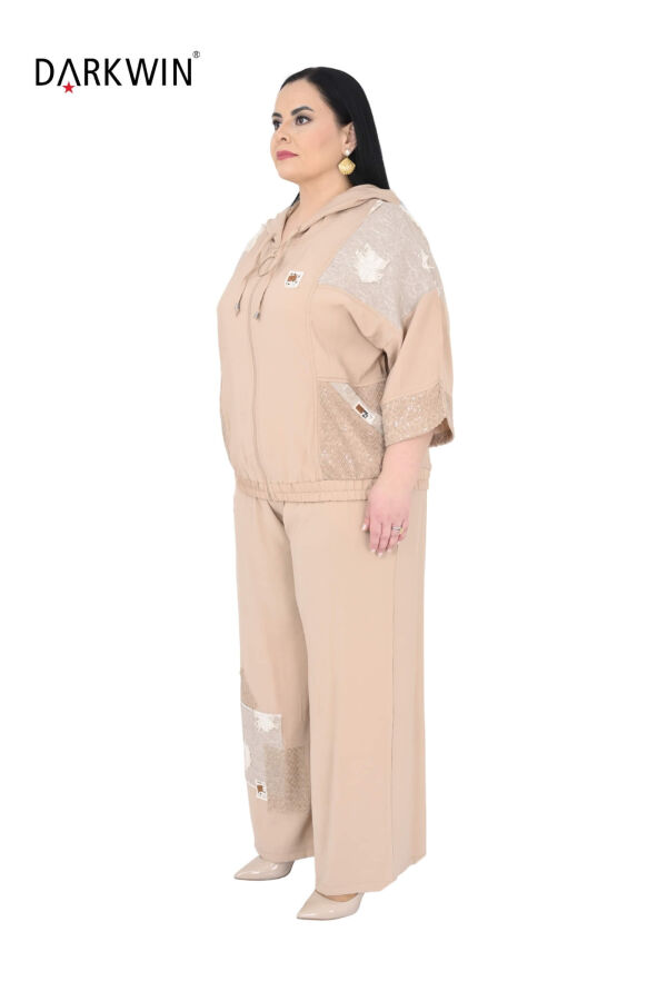 1216 DARKWIN MONT-PANTOLON BEJ - 2