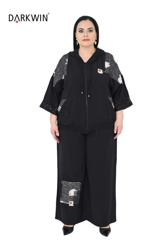 1216 DARKWIN MONT-PANTOLON SIYAH - DARKWIN