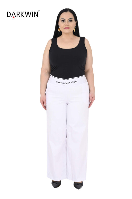 1218-1 MOTIVATION PANTOLON BEYAZ - MOTIVATION