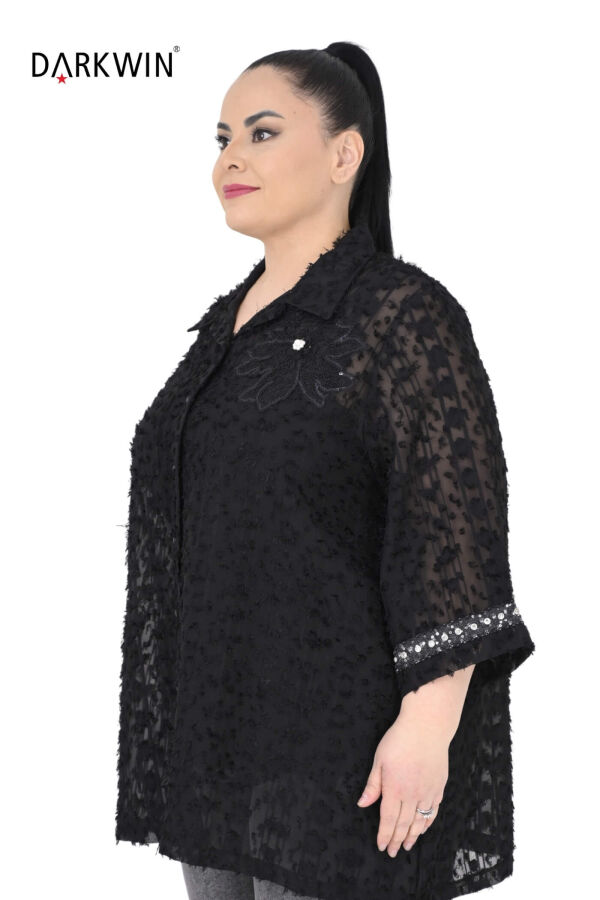 1218 DARKWIN GÖMLEK SIYAH - 2