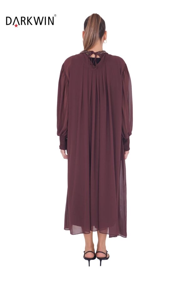 12260 DARKWIN ELBİSE KAHVE - 3