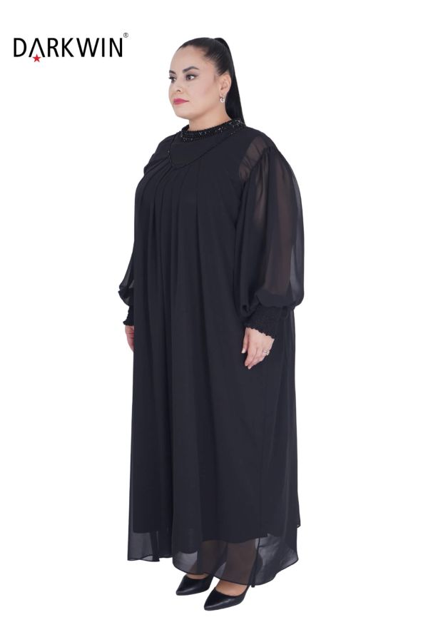 12260 DARKWIN ELBİSE SIYAH - 2