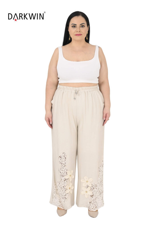 1228 DARKWIN HIRKA-PANTOLON BEJ - 4