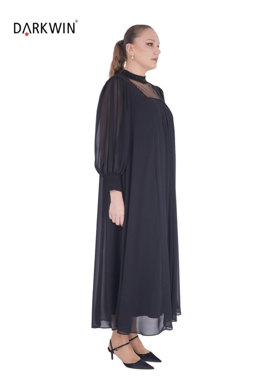 12285 DARKWIN ELBİSE SIYAH - DARKWIN (1)