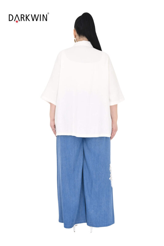 1230 DARKWIN GÖMLEK-PANTOLON BEYAZ - 5