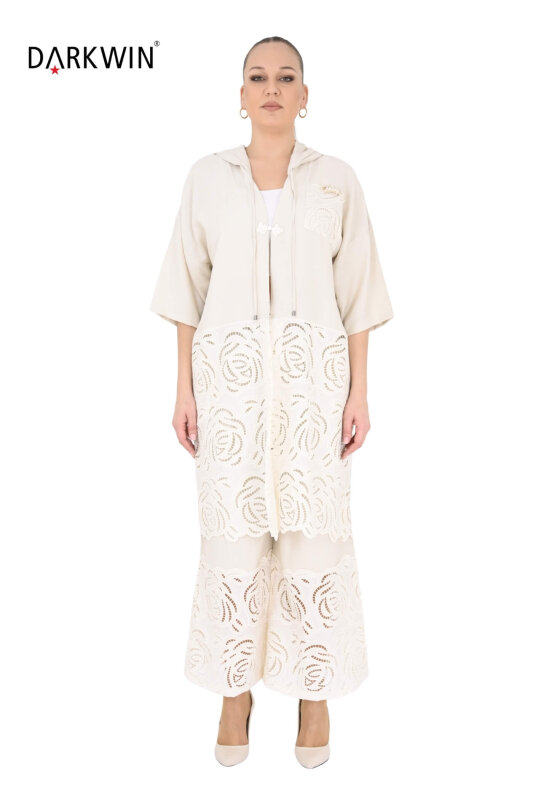 1231 DARKWIN GÖMLEK-PANTOLON BEJ - DARKWIN