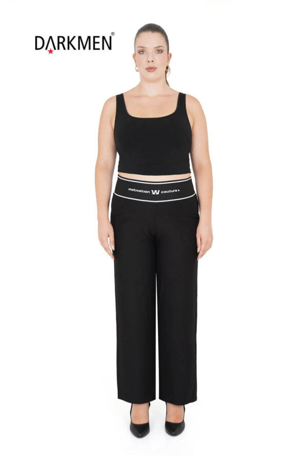 1233 MOTIVATION PANTOLON SIYAH - 1