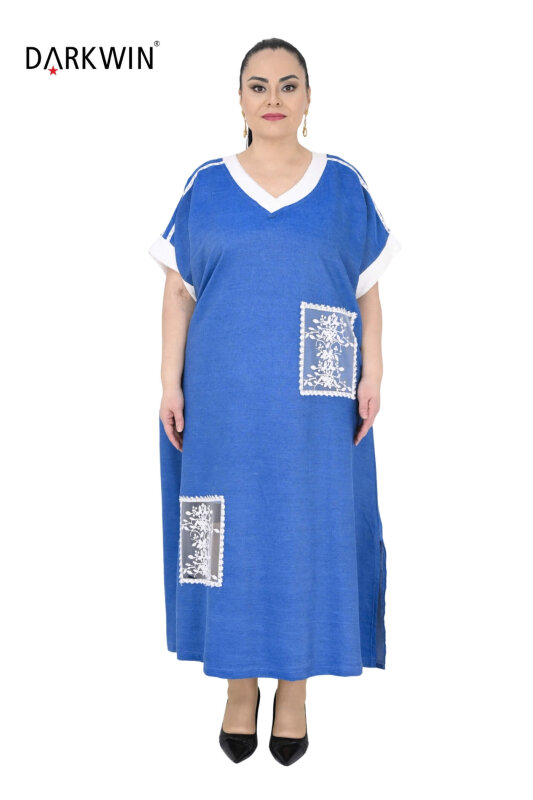 1239 DARKWIN ELBİSE MAVI - DARKWIN