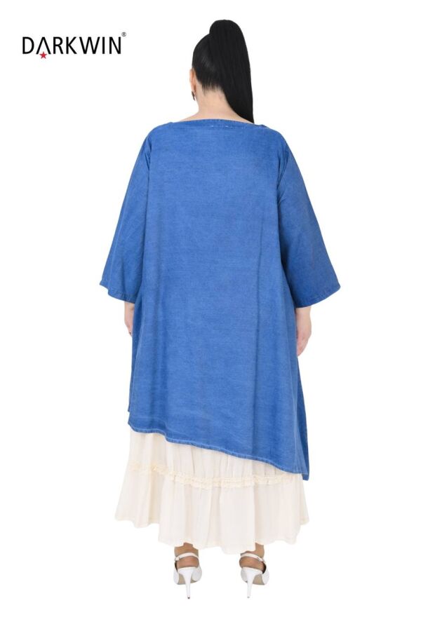 1245 DARKWIN ELBİSE 2 Lİ MAVI - 3