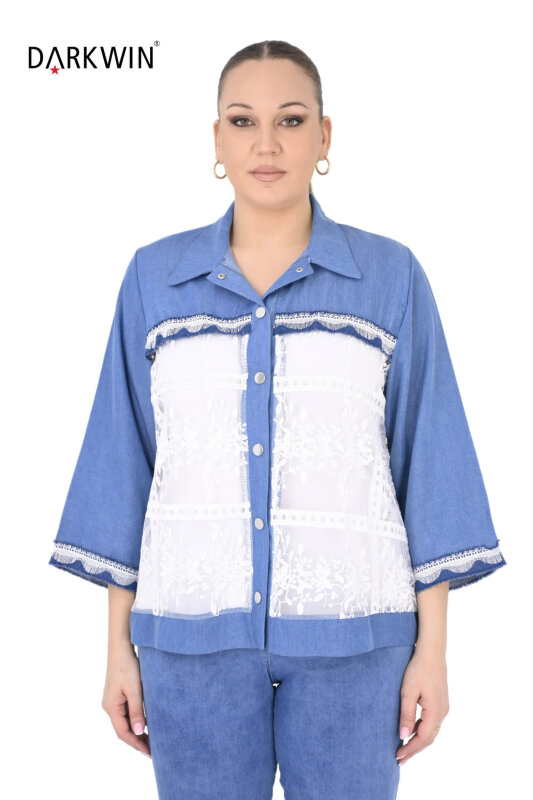 1247 DARKWIN ELBİSE MAVI - DARKWIN