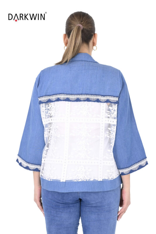 1247 DARKWIN ELBİSE MAVI - 3