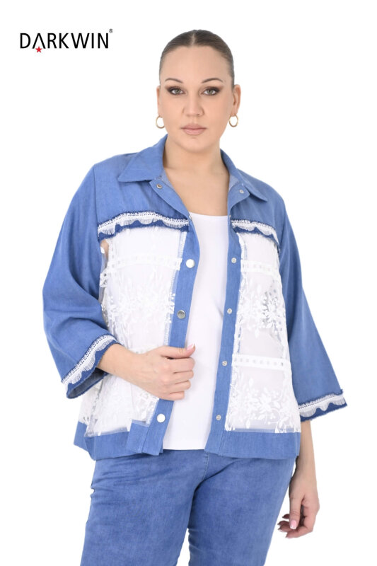 1247 DARKWIN ELBİSE MAVI - 4