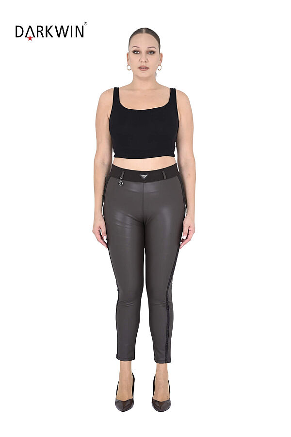 12471 ZANESSI PANTOLON KAHVE - 1