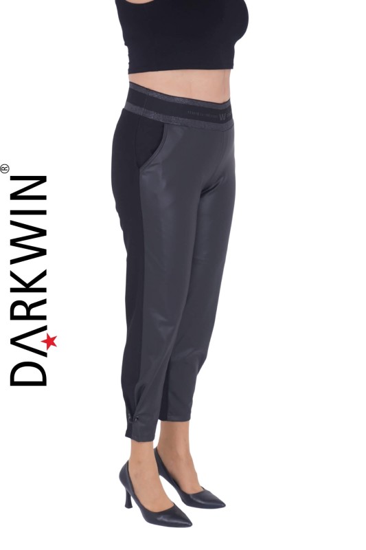 1252 MOTIVATION PANTOLON SIYAH - Thumbnail