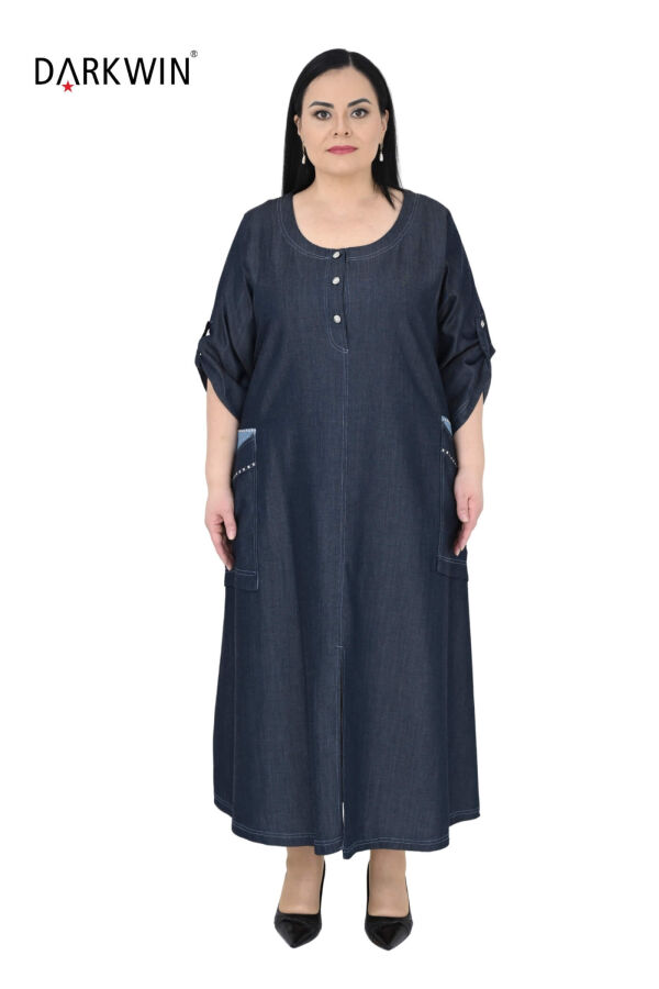 1260 DARKWIN ELBİSE LACIVERT - 1