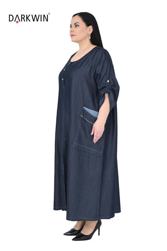 1260 DARKWIN ELBİSE LACIVERT - DARKWIN (1)