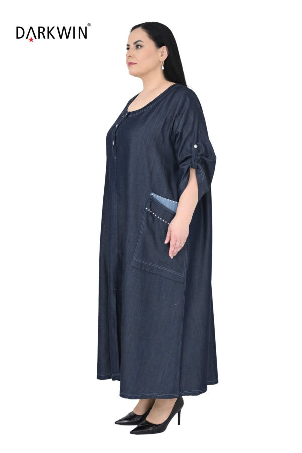 1260 DARKWIN ELBİSE LACIVERT - 2