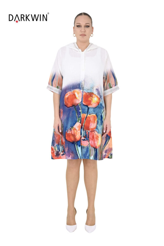 1287 DARKWIN TUNİK BEYAZ - DARKWIN