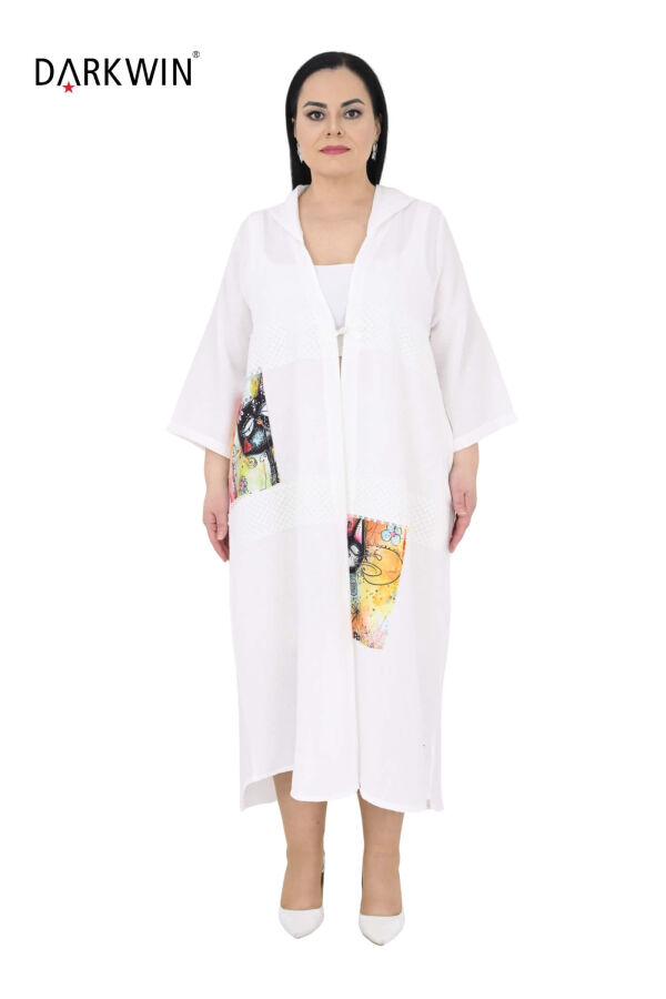 1293 DARKWIN ELBİSE BEYAZ - 1