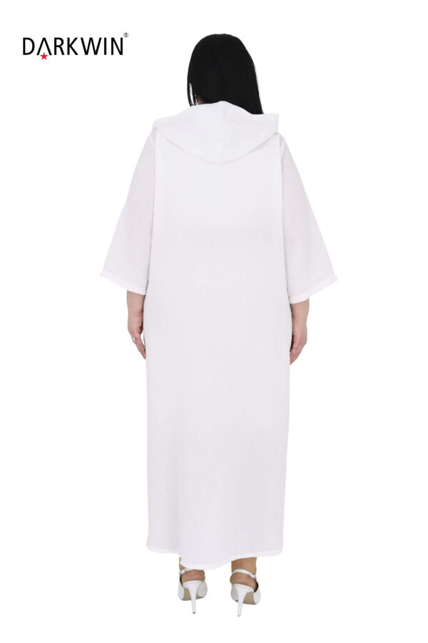 1293 DARKWIN ELBİSE BEYAZ - 3