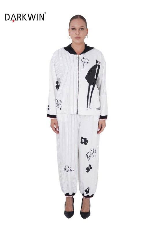 DARKWIN - 1313 DARKWIN MONT-PANTOLON EKRU DARKWIN - 1313 DARKWIN MONT-PANTOLON EKRU