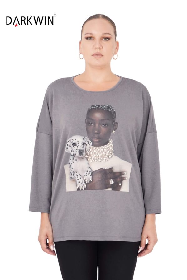 1325 DARKWIN TUNİK GRI - 1