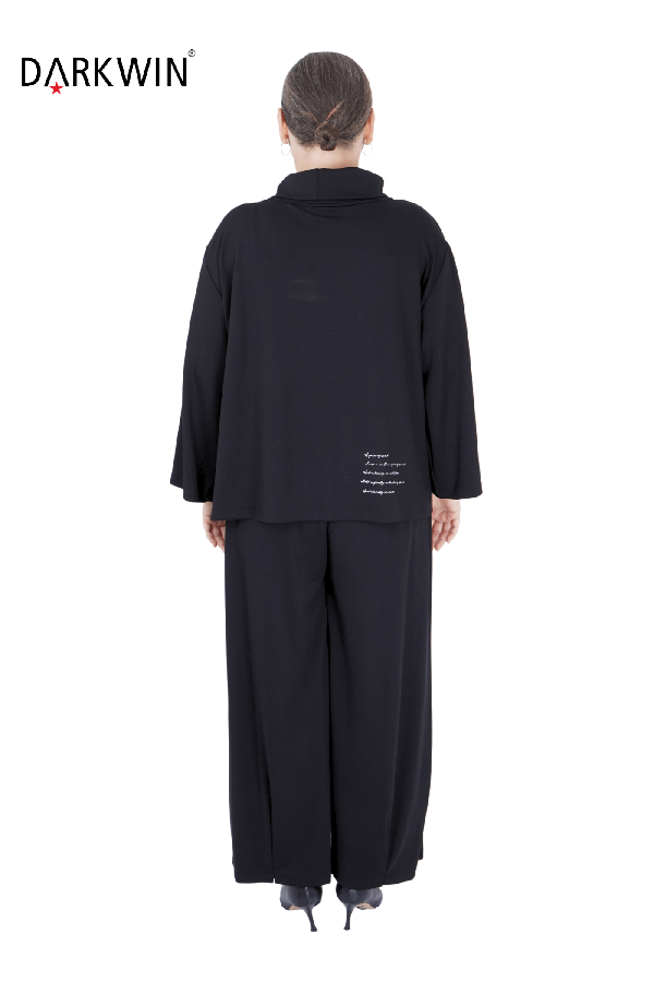 1342 DARKWIN BLUZ-PANTOLON SIYAH - 6