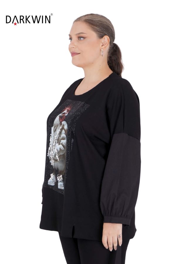 1353 DARKWIN BLUZ SIYAH - 2
