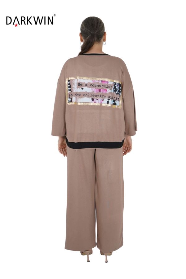 1358 DARKWIN BLUZ-PANTOLON BEJ - 3