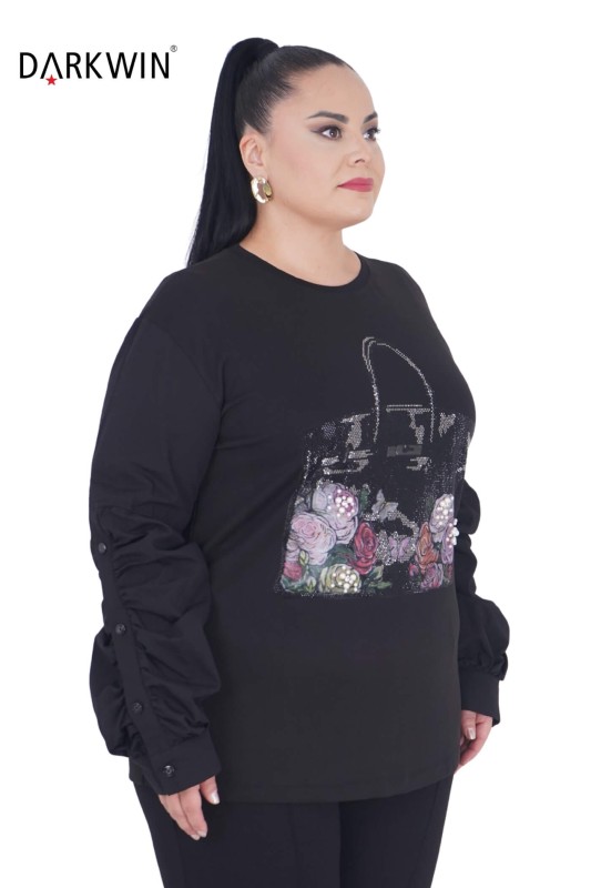 1363 DARKWIN BLUZ SIYAH - DARKWIN (1)