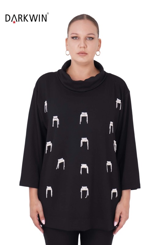 1365 DARKWIN TUNİK SIYAH - DARKWIN