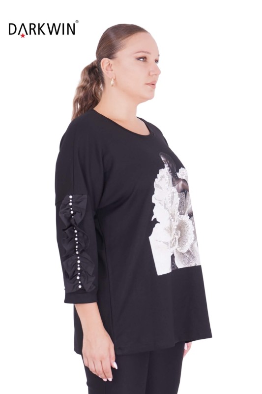 1374 DARKWIN BLUZ SIYAH - DARKWIN (1)