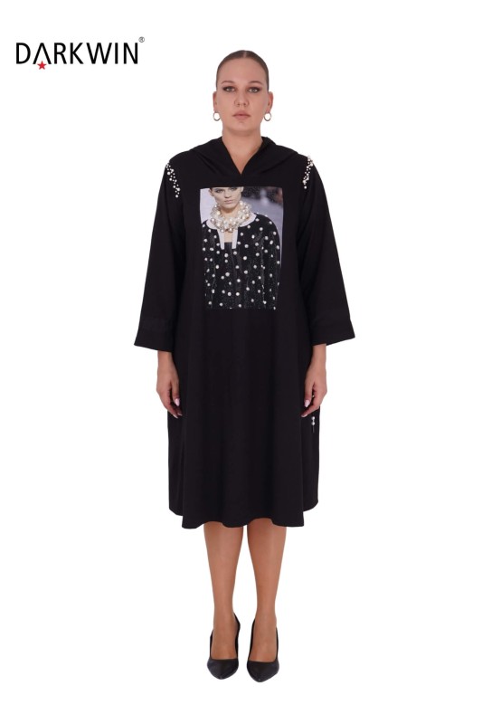 DARKWIN - 1378 DARKWIN ELBİSE SIYAH