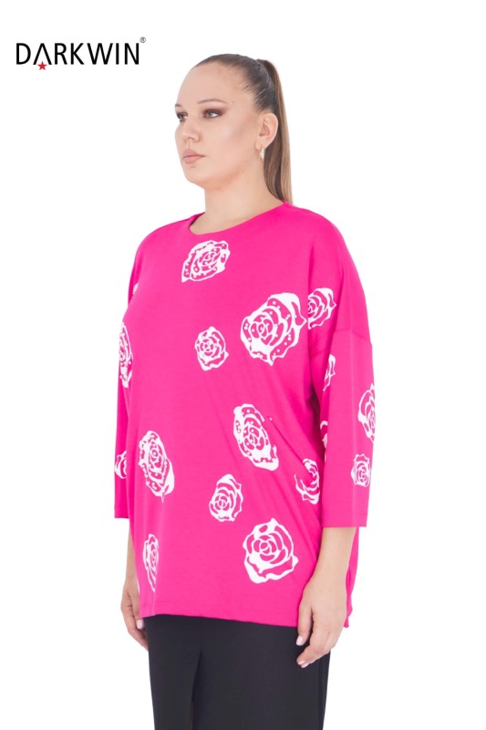 1385 DARKWIN TUNİK FUSYA - DARKWIN (1)