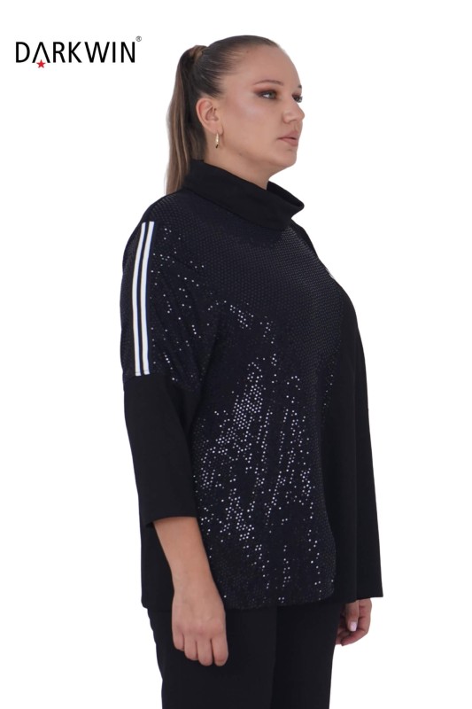 1398 DARKWIN BLUZ SIYAH - DARKWIN (1)