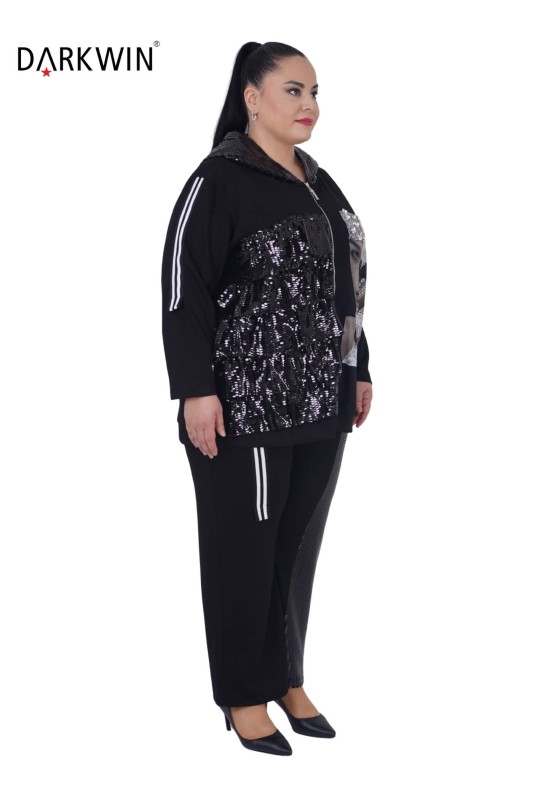 1399 DARKWIN MONT-PANTOLON SIYAH - Thumbnail